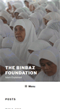 Mobile Screenshot of binbazfoundation.org